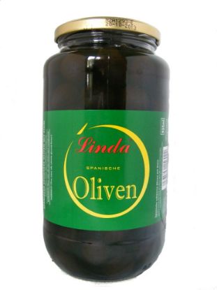 Bild von Oliven Schwarz OHNE Stein mit der Beschreibung ATG:400g(Glas)
