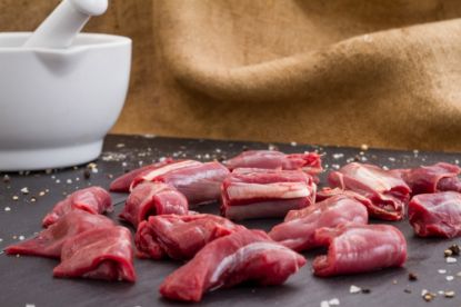 Bild von Wildschwein Gulasch Extra mit der Beschreibung  vac., Spanien