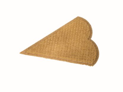 Bild von Süße Fächerwaffeln mit der Beschreibung herzförmig ca. 90mm