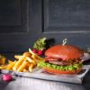 Bild von Red Love Burger, geschnitten mit der Beschreibung D 12 cm, H 4,5 cm