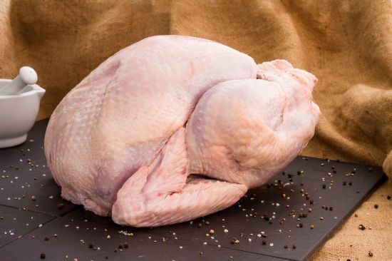 Bild von Puten, bratfertig mit der Beschreibung gefroren, HKL A