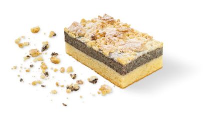 Bild von Mohn-Butterstreusel-Schnitte mit der Beschreibung 20 Port. vg.