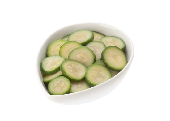 Bild von Zucchini-Scheiben 20/45 mit der Beschreibung (Tifa)
