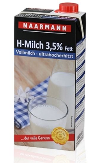 Bild von H-Milch 3,5% mit der Beschreibung "Naarmann"