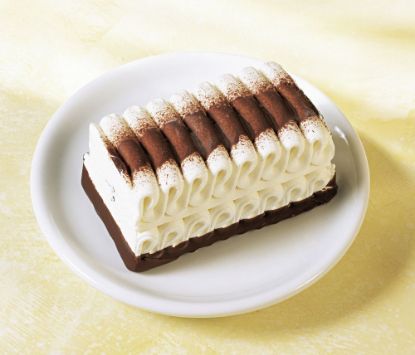Bild von MINI VIENNETTA VANILLE * mit der Beschreibung Eis mit Vanillegeschmack, von feinen schoko-braunen Knusperschichten durchzogen.